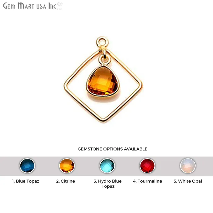 PreStyled Sets DIY Gemstone Gold Square Chandelier Finding Connector 1pc GemmartUSA PreStyled Sets DIY Gemstone Gold Square Chandelier Finding Connector 1pc GemmartUSA