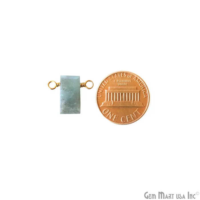 PreStyled Sets GemMartUSA Mistique Labradorite Rectangle 15x13mm Gold Wire Wrapped Connector Bar Pendant PreStyled Sets GemMartUSA Mistique Labradorite Rectangle 15x13mm Gold Wire Wrapped Connector Bar Pendant