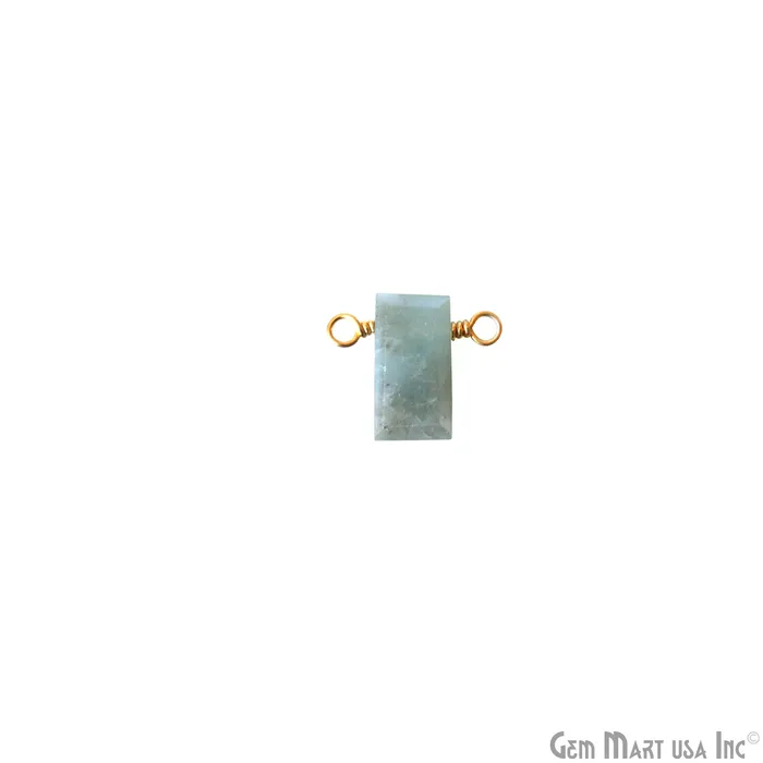 PreStyled Sets GemMartUSA Mistique Labradorite Rectangle 15x13mm Gold Wire Wrapped Connector Bar Pendant PreStyled Sets GemMartUSA Mistique Labradorite Rectangle 15x13mm Gold Wire Wrapped Connector Bar Pendant