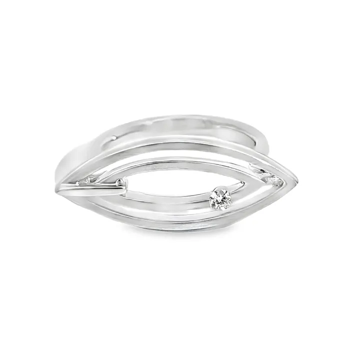 Rings Breuning 14k Gold Double Marquise Diamond Accent Ring