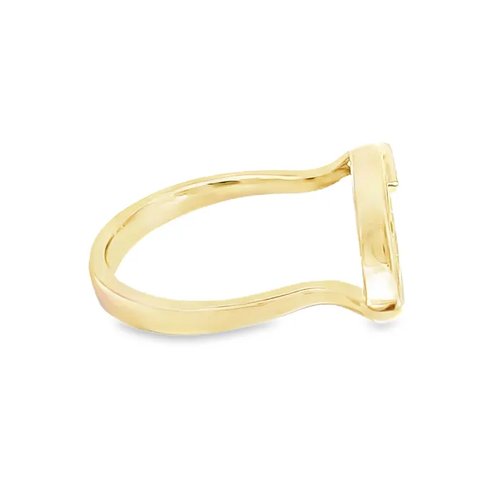 Rings Breuning 14k Gold Double Marquise Diamond Accent Ring Rings Breuning 14k Gold Double Marquise Diamond Accent Ring