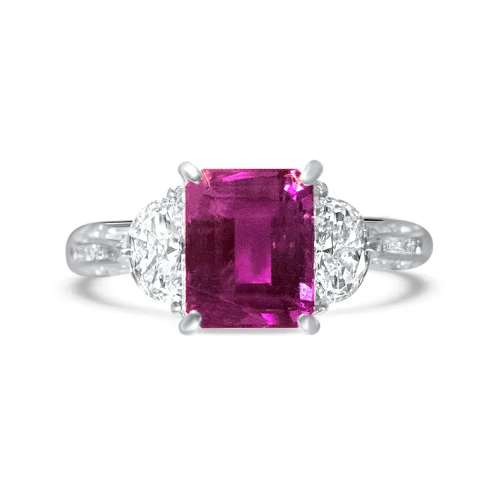 Rings Dream Seeker Platinum Natural Alexandrite Ring Safiya Jewels