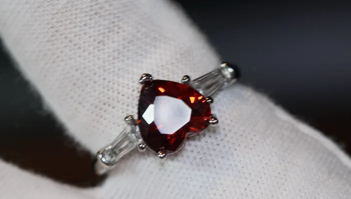 Rings Heart Ring Red Diamond Heart Ring Heart Shape Ring Diamond Heart Ring Lab Diamonds London