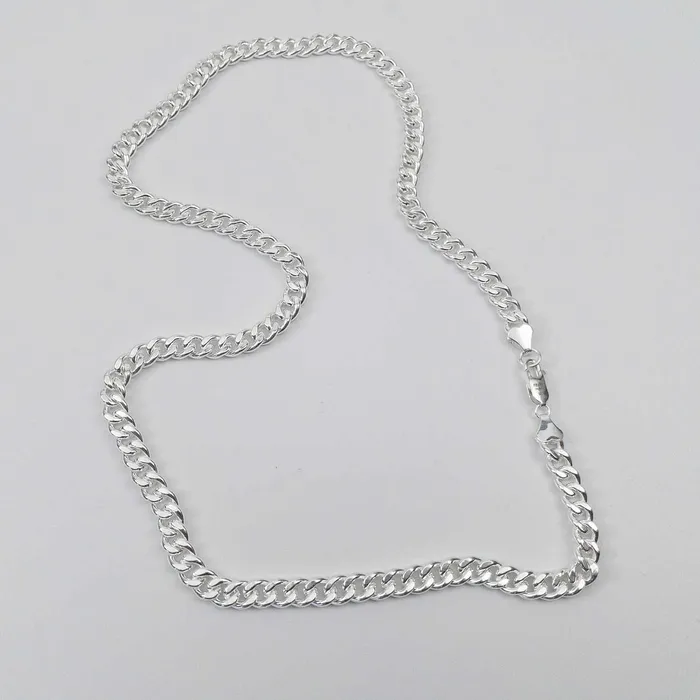 Rings Sterling Silver 7mm Cuban Chain FEARS 925