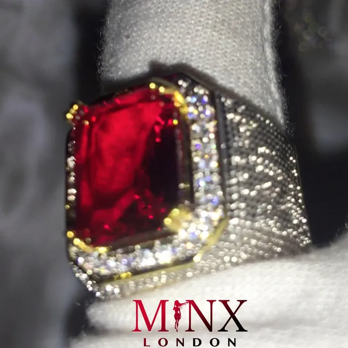 Ruby Ring Ruby Ring for Men Ruby Ring for Women Ruby Diamond Ring Ruby and Diamond Ring Red Diamond Ring Iced Out Ring Minx London Rings Ruby Ring Ruby Ring for Men Ruby Ring for Women Ruby Diamond Ring Ruby and Diamond Ring Red Diamond Ring Iced Out Ring Minx London Rings