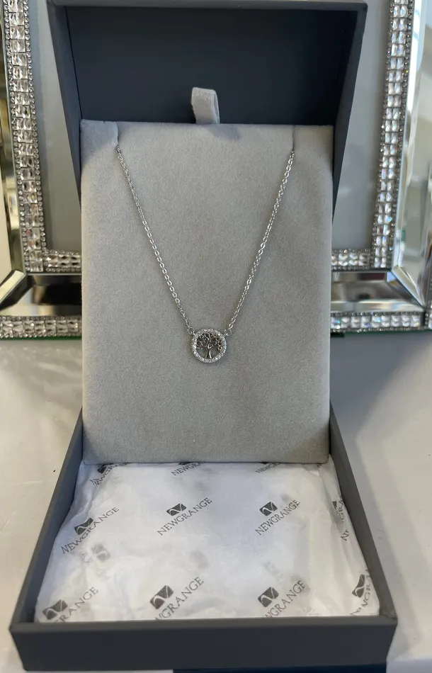 Silver Tree Of Life Pendant Elegant Gifts Necklaces