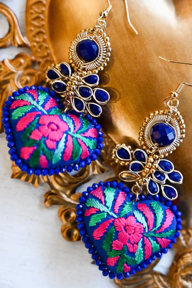 Sweetheart Earrings No01 Folklore Tradition Earrings