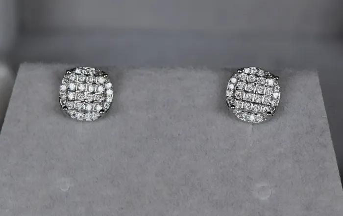 Womens Diamond Ear Studs Mens Diamond Ear Studs Ear Studs Iced Out Ear Studs Lab Diamonds London Earrings