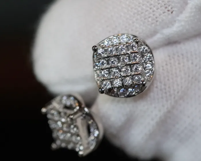 Womens Diamond Ear Studs Mens Diamond Ear Studs Ear Studs Iced Out Ear Studs Lab Diamonds London Earrings