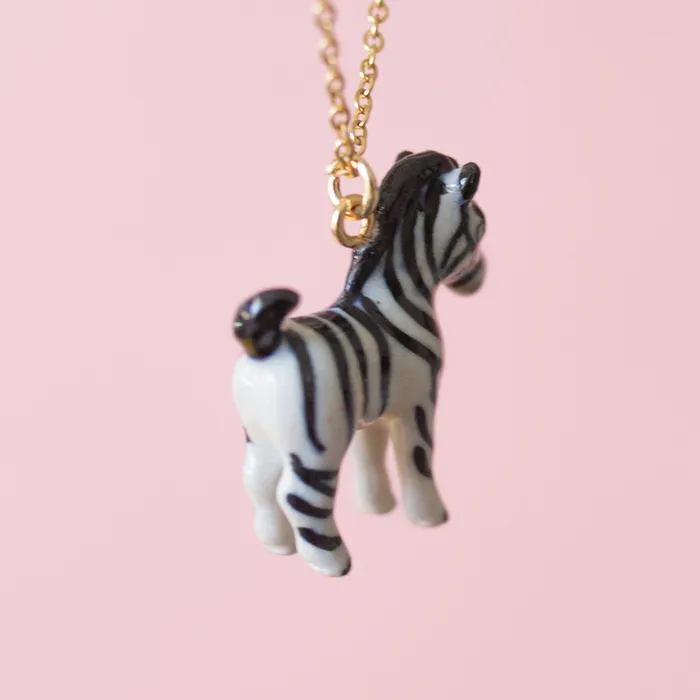 Zebra Necklace Camp Hollow Necklaces
