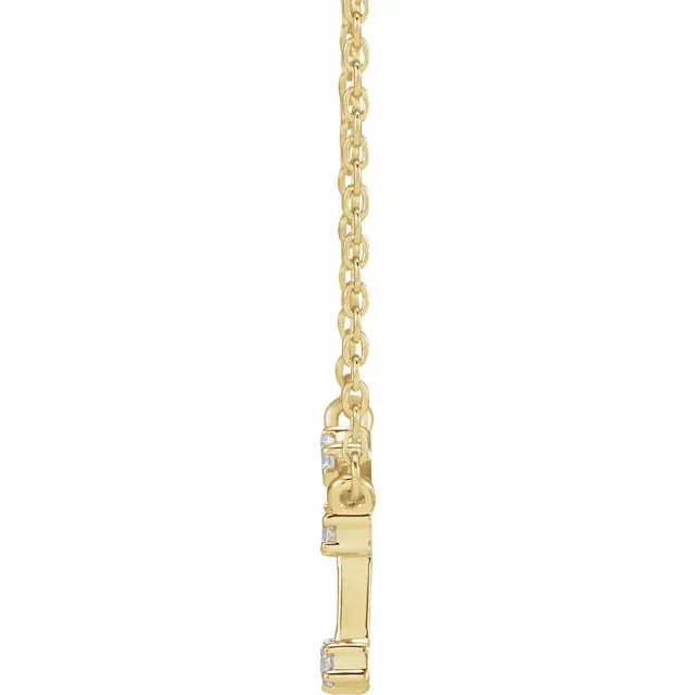 302 Fine Jewelry Necklaces Constellation Zodiac Natural Diamond Adjustable Necklace 14K Yellow White Rose Gold