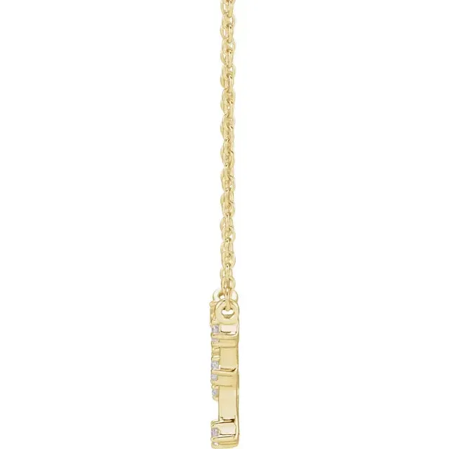 302 Fine Jewelry Necklaces Constellation Zodiac Natural Diamond Adjustable Necklace 14K Yellow White Rose Gold