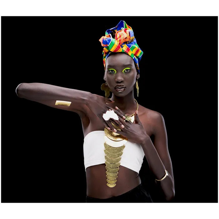 African NecklacePure Brass Necklace Mwassus Jewelry Necklaces