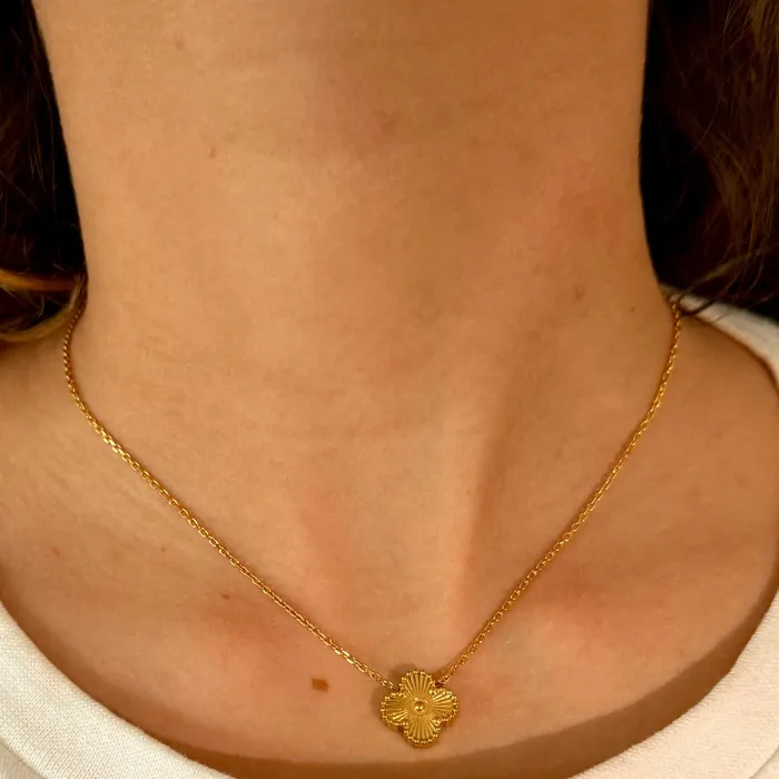 Alhambra Gold Clover Necklace Seola Jewelry Necklaces