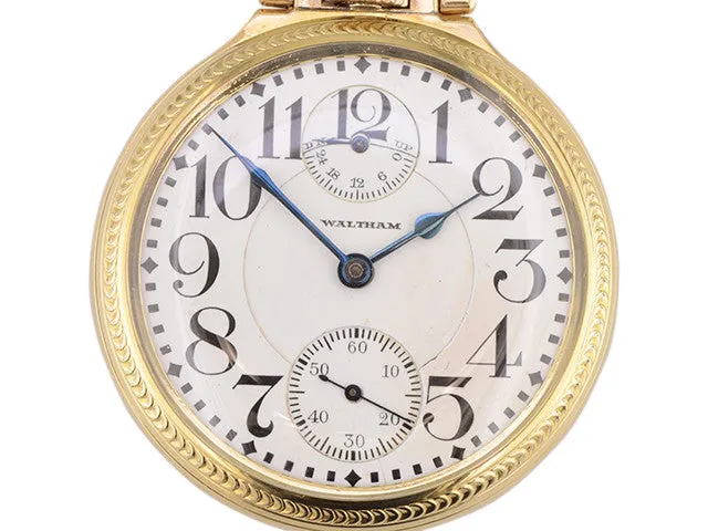 AntiqueEstate Watches Waltham Vanguard 23j Pocket Watch