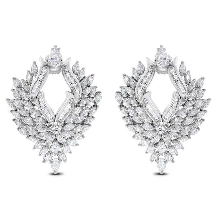 Beauvince Earrings Beauvince Ayana Diamond Earrings 1092 ct Diamonds in White Gold Beauvince Earrings Beauvince Ayana Diamond Earrings 1092 ct Diamonds in White Gold