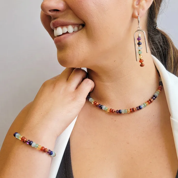 Chakra Healing Strand Necklace Uniquelan Jewelry Necklaces Chakra Healing Strand Necklace Uniquelan Jewelry Necklaces