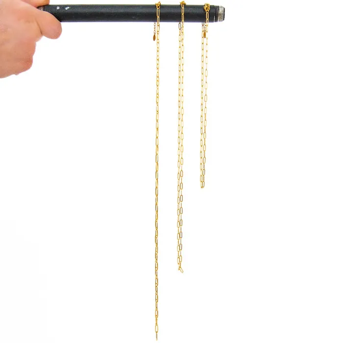 Charm Necklaces Jewelry Mini Gold Charm Bar Bundle Wholesale