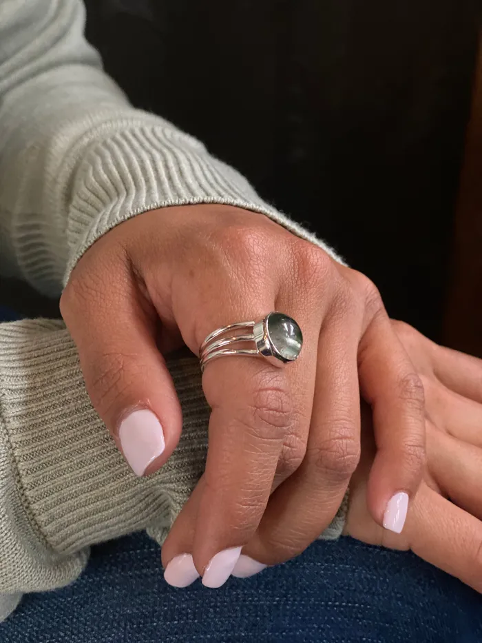 CIVAL Collective Rings Garden Quartz Ring Sz 6