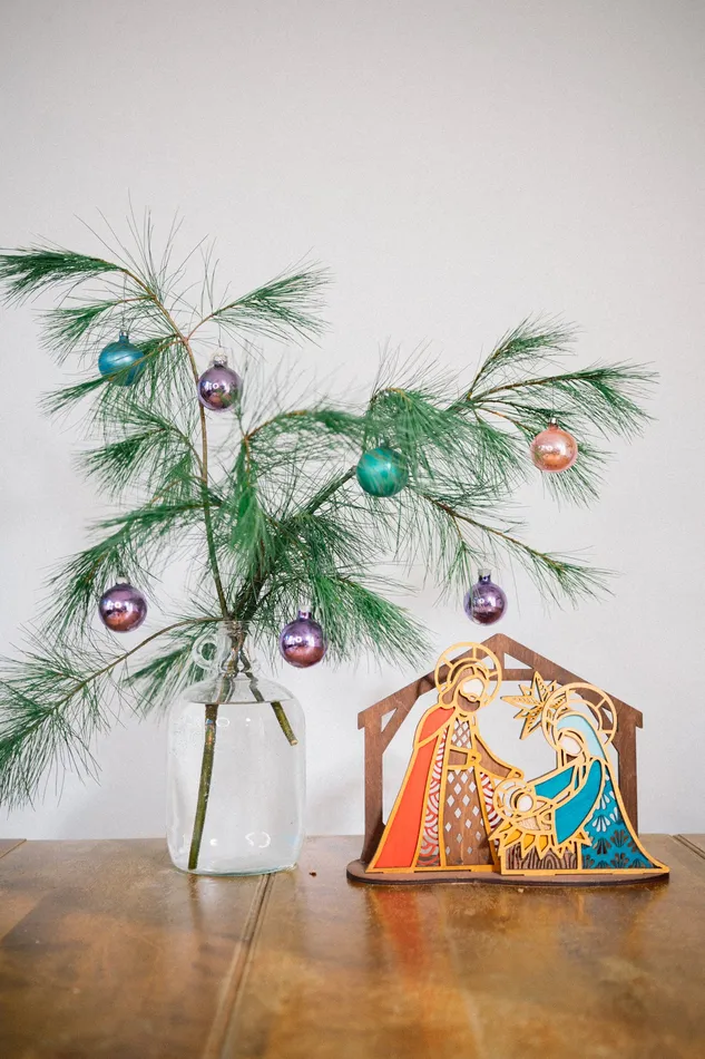 Crche de Nol Rebelles des bois design REBELLES DES BOIS DESIGN Necklaces Crche de Nol Rebelles des bois design REBELLES DES BOIS DESIGN Necklaces