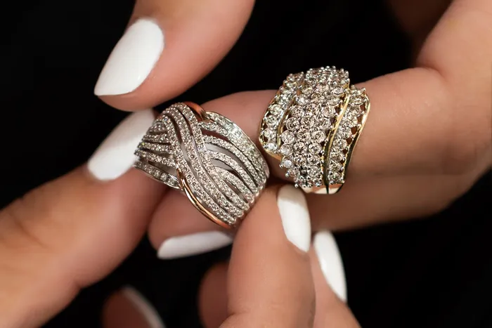 Crown Jewels Coin Rings 2 ctw Ladies Diamond Cluster Ring