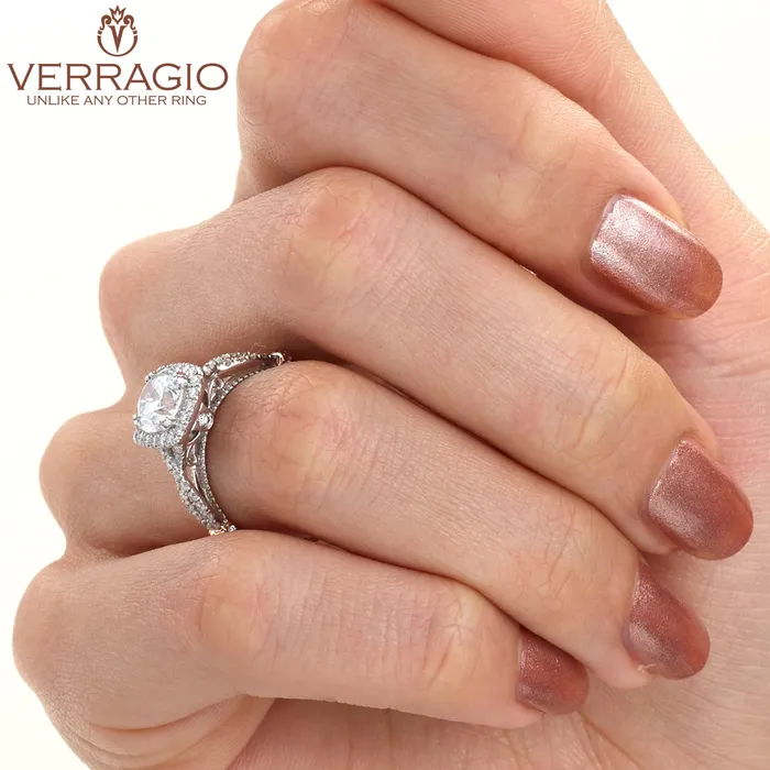 Diamond Engagement Ring Verragio Parisian Collection DL 106CU 150ctw Verragio Rings