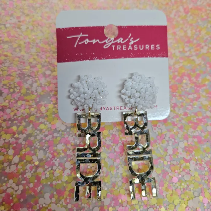 Earrings Beaded Acrylic Earrings Bride Tonyas Treasures Inc Earrings Beaded Acrylic Earrings Bride Tonyas Treasures Inc