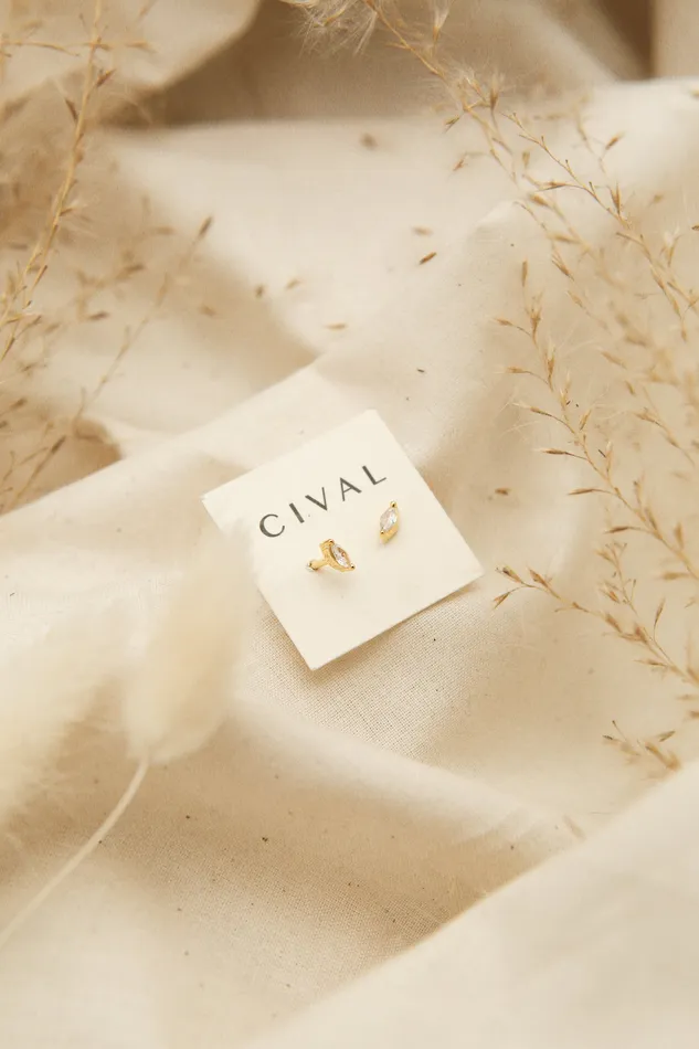 Earrings CIVAL Collective Natalie Post Earrings