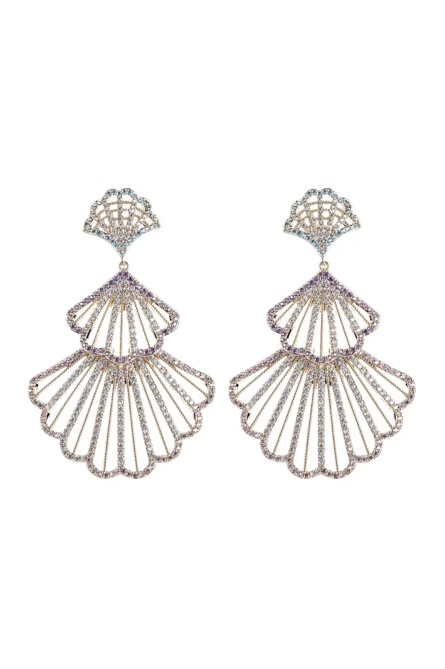 Earrings Eye Candy LA Atlantis Earrings