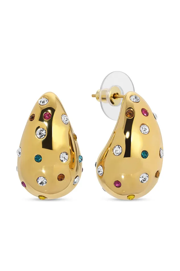Earrings Eye Candy LA Cloud CZ Earring