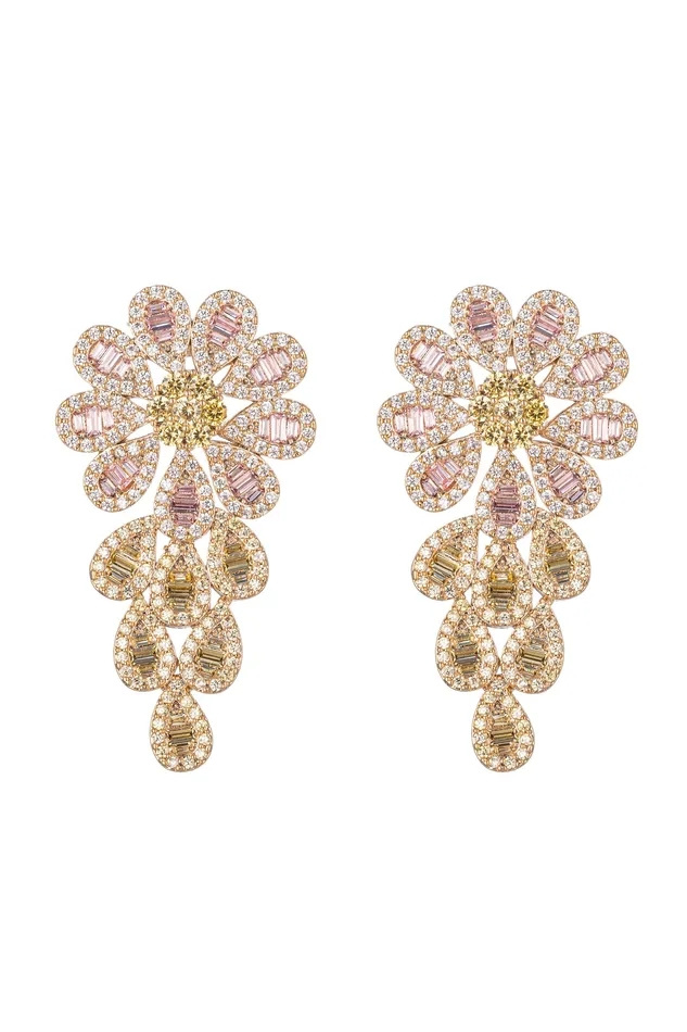 Earrings March Flower Earrings Eye Candy LA