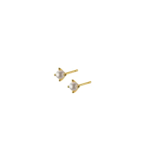 Earrings Tiny pearl studs earrings pau jewelry
