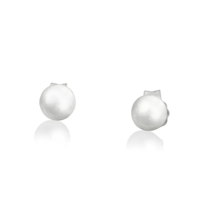 EBS040 Round Ball Stud Earrings 4mm Teeda Earrings