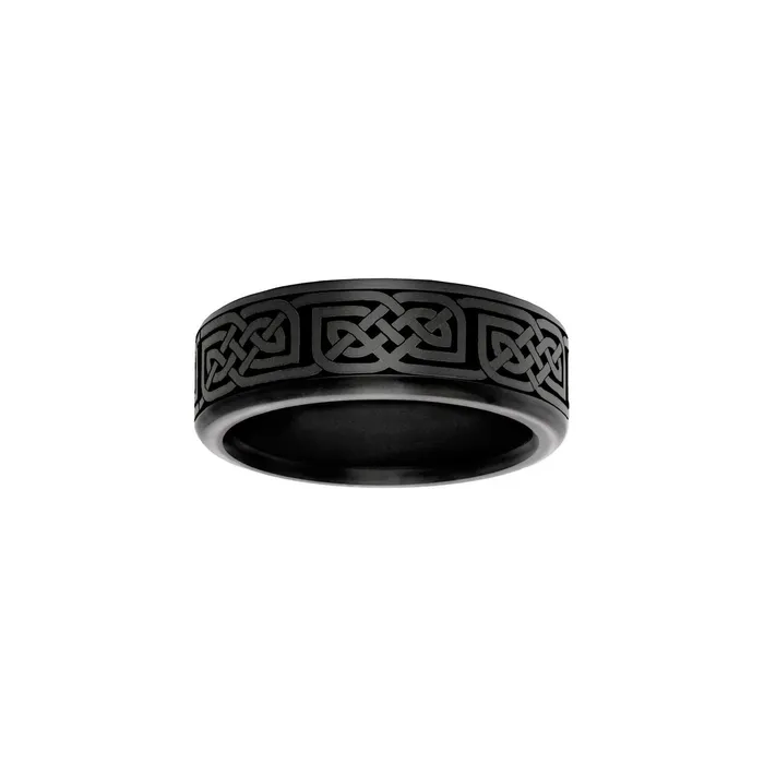 ELYSIUM BLACK DIAMOND Rings Elysium Black Diamond 8mm Elysium Lab Diamond Wedding Band ELYSIUM BLACK DIAMOND Rings Elysium Black Diamond 8mm Elysium Lab Diamond Wedding Band