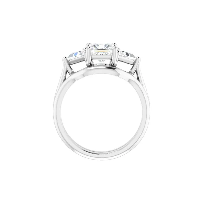 Ever Ever 14K White Gold 50ctw 4 Prong Style Diamond SemiMount Engagement Ring STULLER Rings Ever Ever 14K White Gold 50ctw 4 Prong Style Diamond SemiMount Engagement Ring STULLER Rings