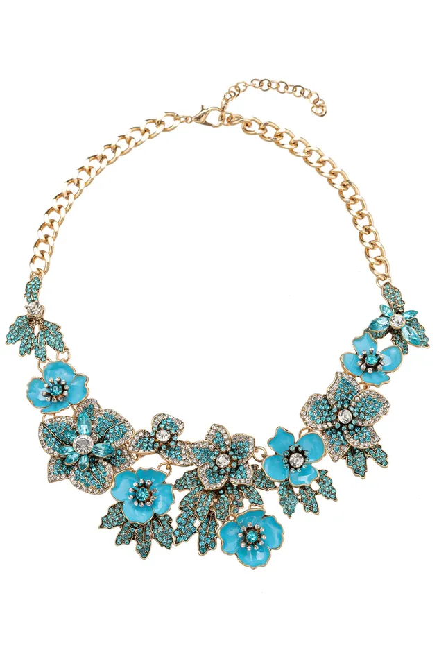 Eye Candy LA Necklaces Amata Statement Necklace Floral