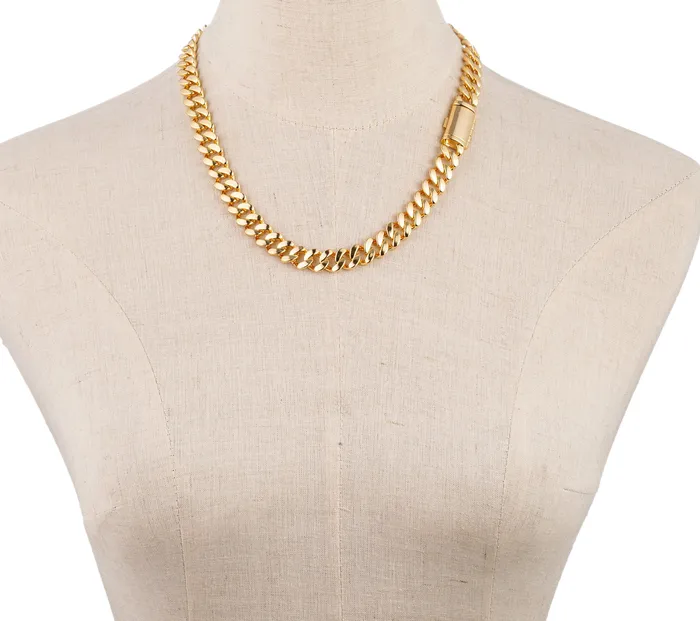 Eye Candy LA Necklaces Fabien Cuban Link Necklace