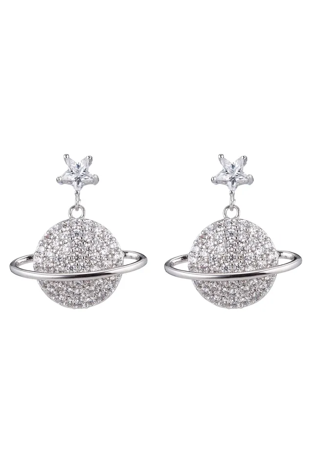 Eye Candy LA Saturn Earrings Earrings