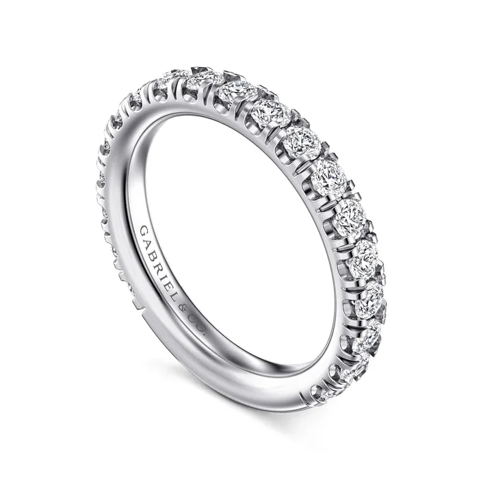 GABRIEL CO Rings Gabriel 14K White Gold 1091ctw Stackable Diamond Band GABRIEL CO Rings Gabriel 14K White Gold 1091ctw Stackable Diamond Band