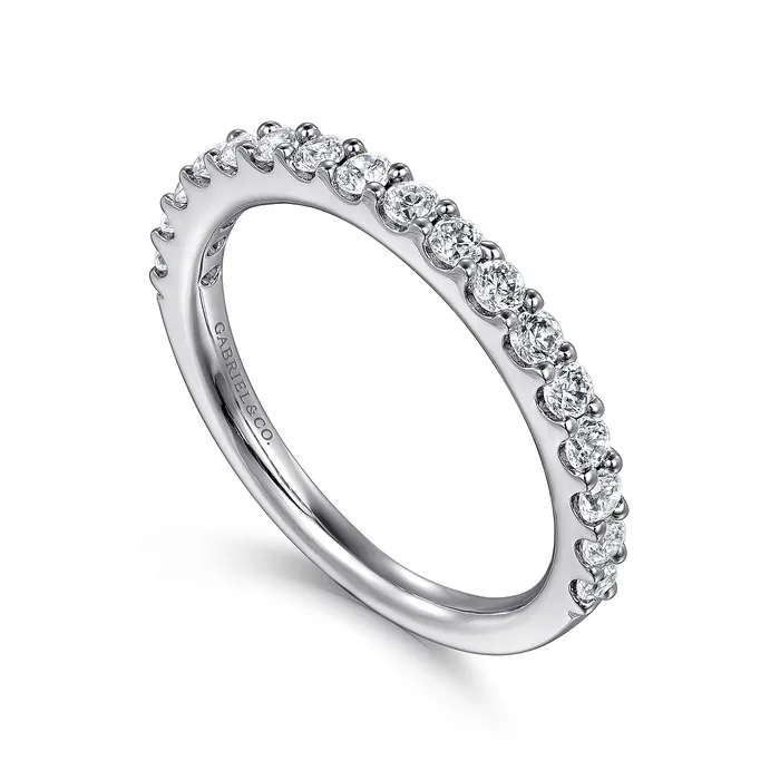 GABRIEL CO Rings Gabriel 14K White Gold 50ctw Diamond Wedding Band GABRIEL CO Rings Gabriel 14K White Gold 50ctw Diamond Wedding Band