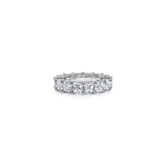 GABRIEL CO Rings Gabriel 14K White Gold 640ctw Eternity Band Model GABRIEL CO Rings Gabriel 14K White Gold 640ctw Eternity Band Model