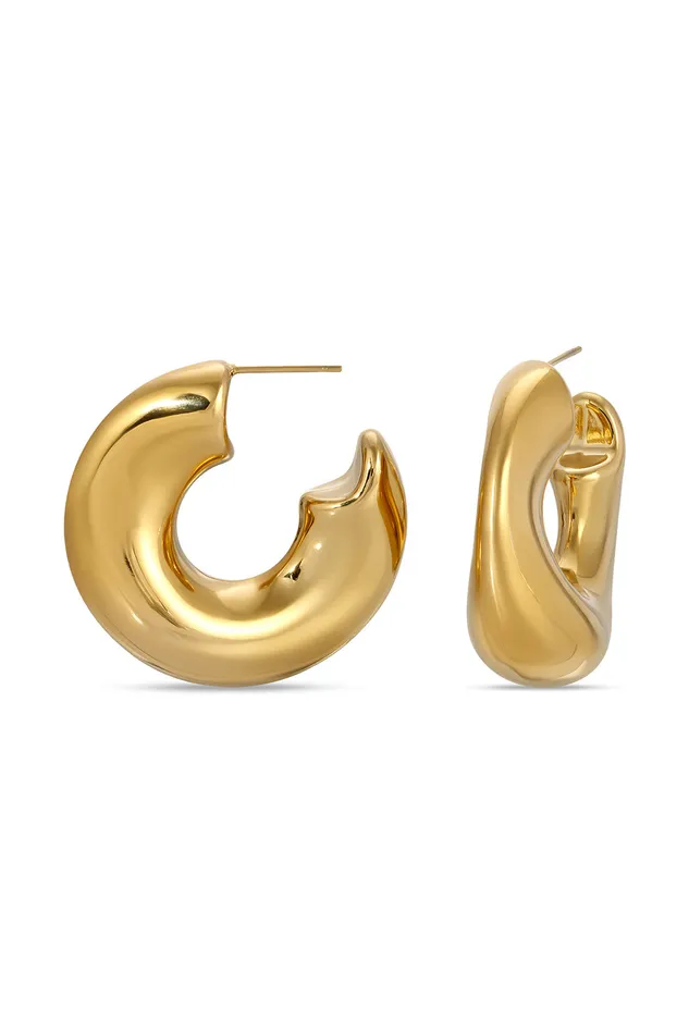 Gianna Bean Loop Earrings Eye Candy LA Earrings