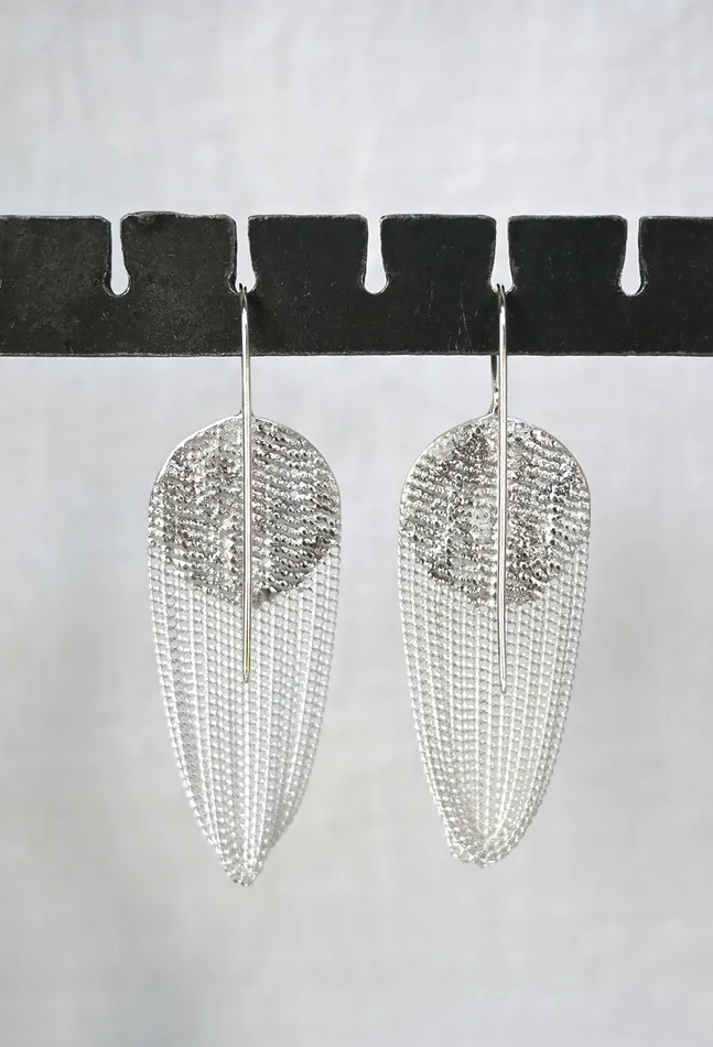 Hannah K Earrings Mini Harvest Silver Earrings