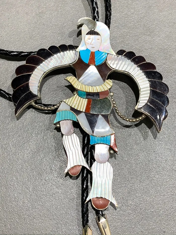 JONATHAN BEYUKA Rings JONATHAN BEYUKA ZUNI INLAY EAGLE DANCER STERLING SILVER BOLO JONATHAN BEYUKA Rings JONATHAN BEYUKA ZUNI INLAY EAGLE DANCER STERLING SILVER BOLO
