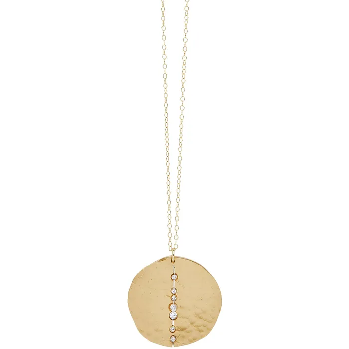 Julie Cohn Design Necklaces ORBIT BRONZE PENDANT NECKLACE