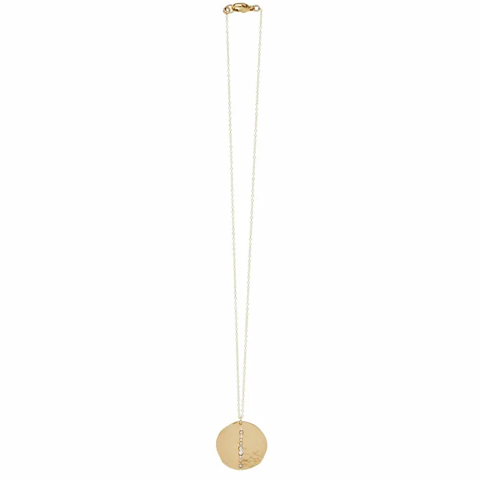 Julie Cohn Design Necklaces ORBIT BRONZE PENDANT NECKLACE