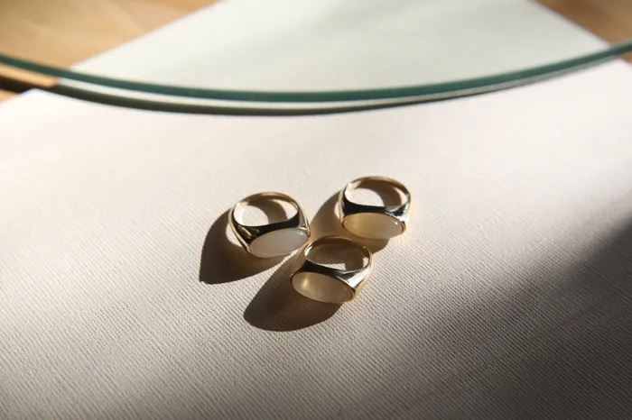 Koda Luxe Ring 14k Gold 14k White Gold Cival Casting Rings