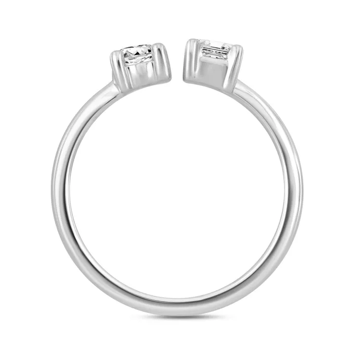 LADIES RING 1CT EMERALDPEAR DIAMOND 14K WHITE GOLD Crown Jewels Coin Rings LADIES RING 1CT EMERALDPEAR DIAMOND 14K WHITE GOLD Crown Jewels Coin Rings