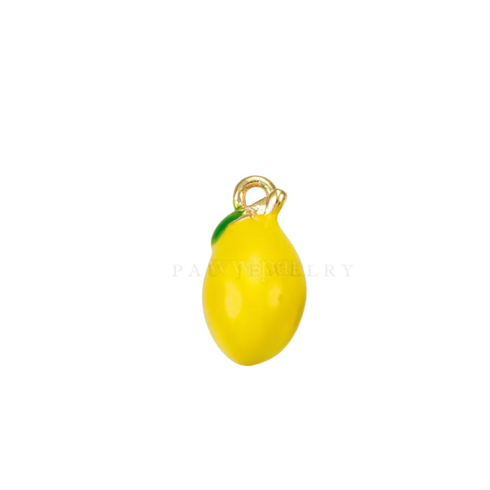 Lemon charm pau jewelry Charm Necklaces