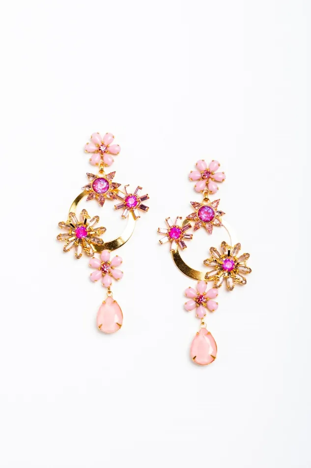 Lotus Earrings Elizabeth Cole Jewelry Earrings Lotus Earrings Elizabeth Cole Jewelry Earrings